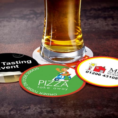 ROUND PREMIUM BEER MAT