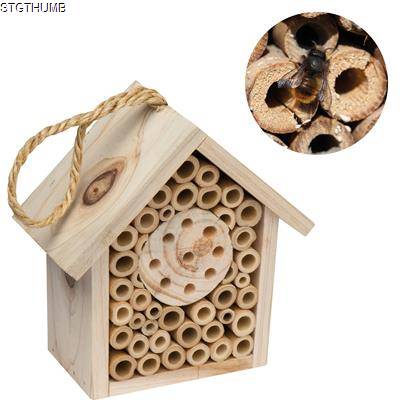 WOOD INSECT HOTEL in Beige