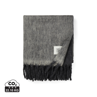 VINGA SALETTO WOOL BLEND BLANKET in Grey