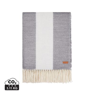 VINGA TELLA AWARE™ POLYLANA® BLANKET in Grey, Natural