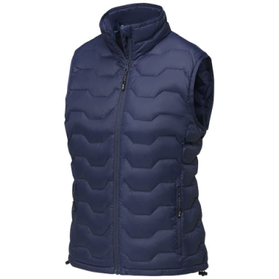 EPIDOTE WOMENS GRS RECYCLED THERMAL INSULATED DOWN BODYWARMER in Navy