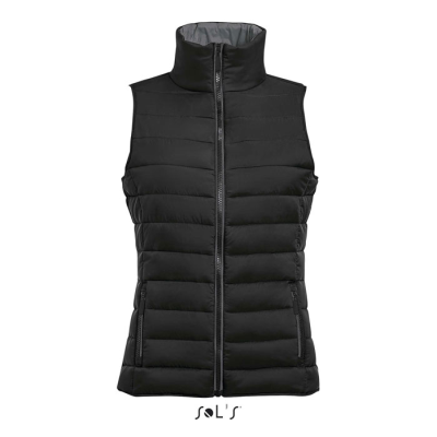 WAVE LADIES BODYWARMER 180G in Black