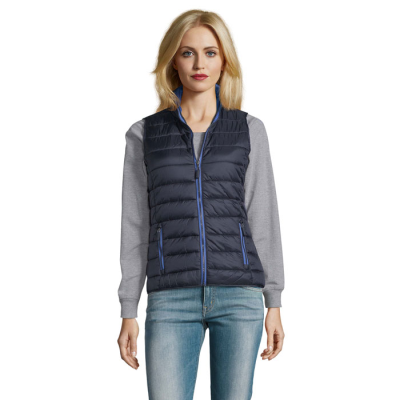 WAVE LADIES BODYWARMER 180G in Blue