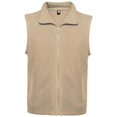 BELLAGIO UNISEX FLEECE BODYWARMER in Sand