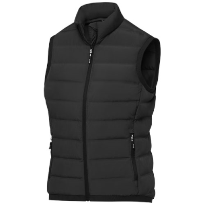 CALTHA WOMENS THERMAL INSULATED DOWN BODYWARMER in Solid Black