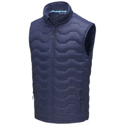 EPIDOTE MENS GRS RECYCLED THERMAL INSULATED DOWN BODYWARMER in Navy