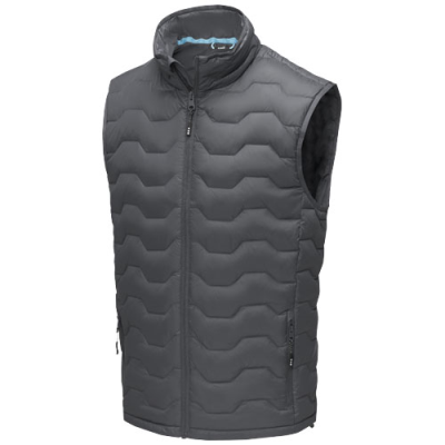 EPIDOTE MENS GRS RECYCLED THERMAL INSULATED DOWN BODYWARMER in Storm Grey