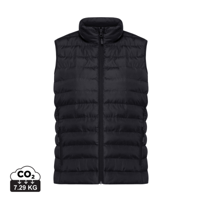 IQONIQ MERU LADIES RECYCLED POLYESTER BODYWARMER in Black