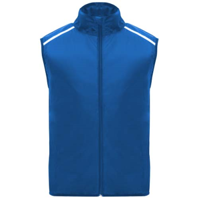 JANNU UNISEX LIGHTWEIGHT RUNNING BODYWARMER in Royal Blue