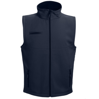 THC BAKU UNISEX SOFTSHELL VEST - 3XL in Navy Blue