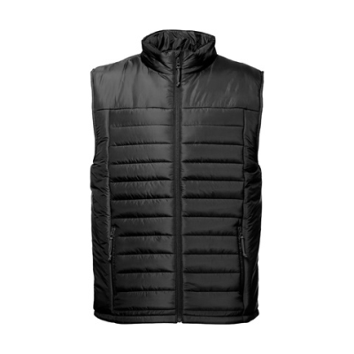 THC CLOUD PADDED VEST (UNISEX) - 3XL in Black