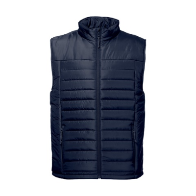 THC CLOUD PADDED VEST (UNISEX) - 3XL in Navy Blue