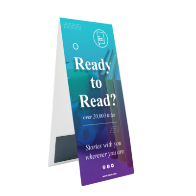 MAGNETIC BOOKMARK in White