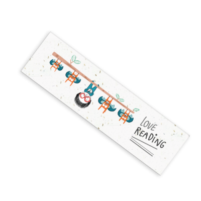 SEEDED PAPER SMALL BOOKMARKS (1PP)