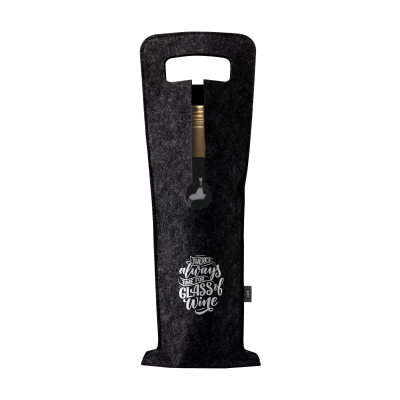 WINE BAG-TO-GIVE GRS RPET in Black