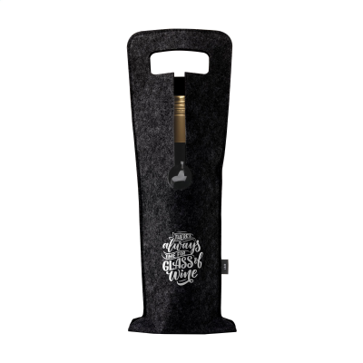 WINE BAG-TO-GIVE RPET in Black