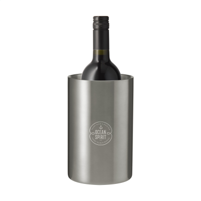 COOLSTEEL RCS RECYCLED STEEL WINE BOTTLE COOLER in Silver