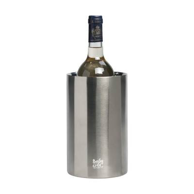 CoolSteel wine cooler in silver