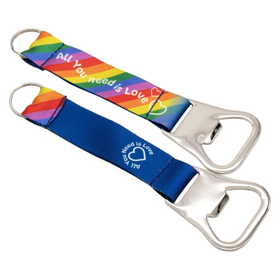 25MM BOTTLE OPENER STRAP KEYRING