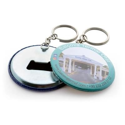 BOTTLE OPENER KEYRING CHAIN