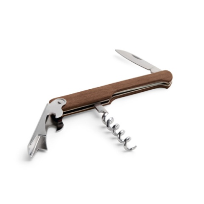 CARIN WOOD CORKSCREW SET