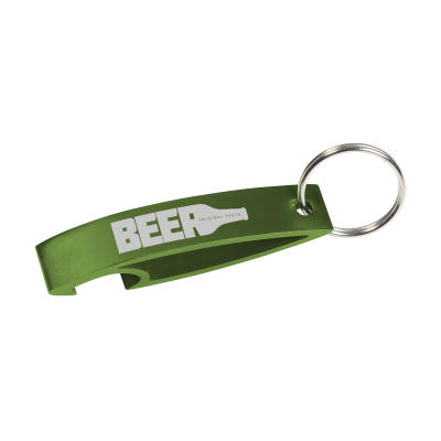 LIFTUP OPENER  &  KEYRING in Green