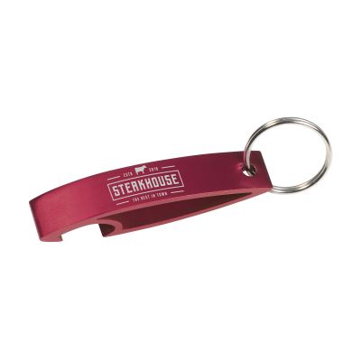 LIFTUP OPENER  &  KEYRING in Red