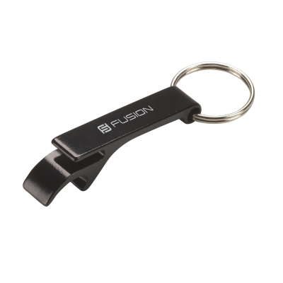 OPENUP OPENER KEYRING in Black