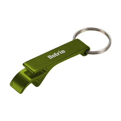 OPENUP OPENER KEYRING in Green