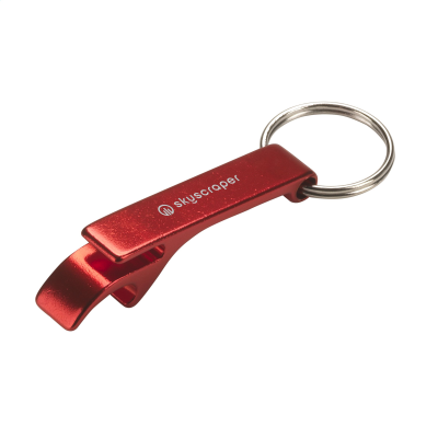 OPENUP OPENER KEYRING in Red