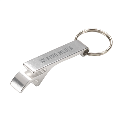 OPENUP OPENER KEYRING in Silver