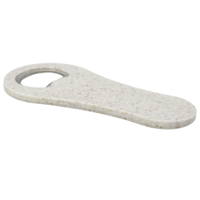 SCHYN WHEAT STRAW BOTTLE OPENER in White