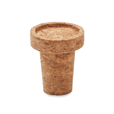 CORK BOTTLE STOPPER in Brown