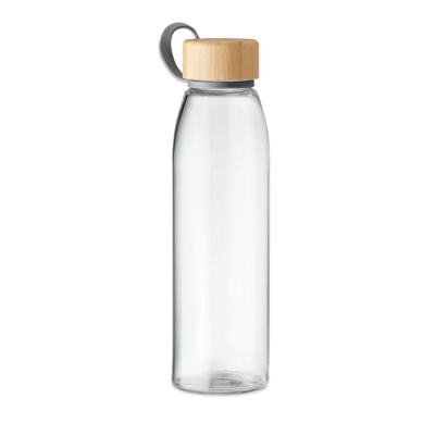 GLASS BOTTLE 500 ML in White