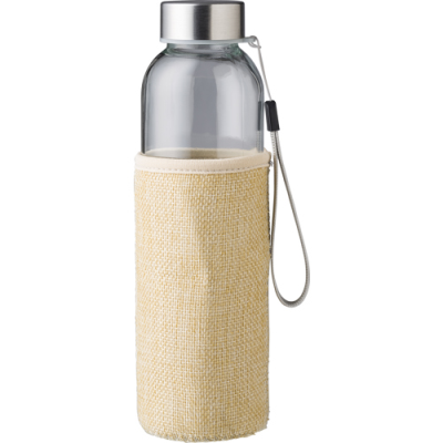 GLASS BOTTLE (500ML) in Brown