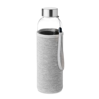 GLASS BOTTLE 500ML in Grey