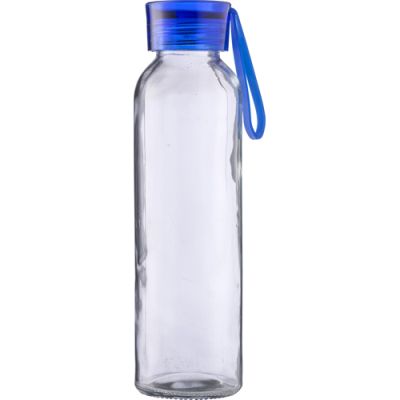 GLASS BOTTLE (500ML) in Light Blue