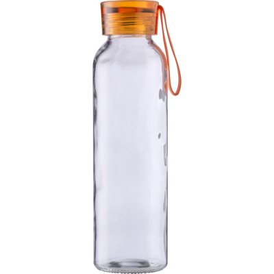 GLASS BOTTLE (500ML) in Orange