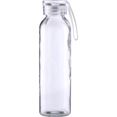 GLASS BOTTLE (500ML) in White