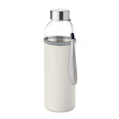 GLASS BOTTLE in Pouch 500Ml in Brown