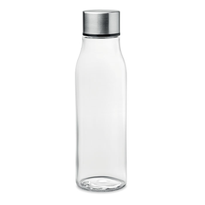 GLASS DRINK BOTTLE 500 ML in White