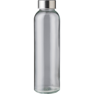 GLASS DRINK BOTTLE (500ML) in Clear Transparent