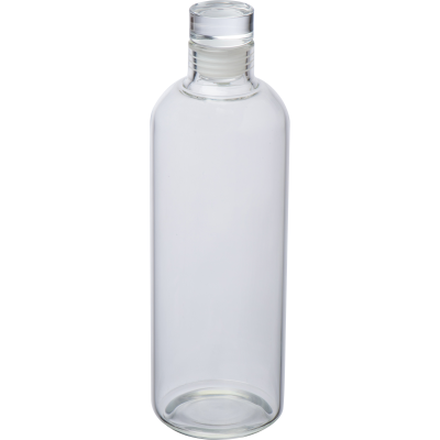 GLASS DRINK BOTTLE, 750 ML in Clear Transparent