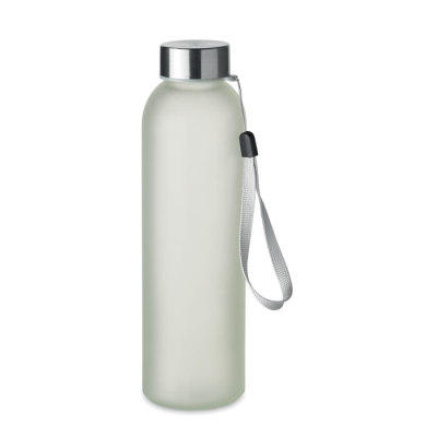 SUBLIMATION GLASS BOTTLE 500ML in White