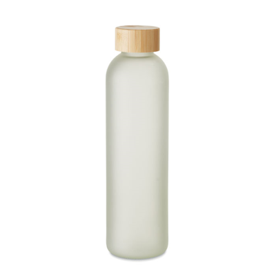 SUBLIMATION GLASS BOTTLE 650ML in White