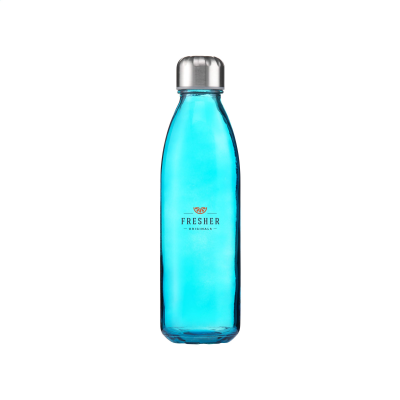 TOPFLASK GLASS 650 ML DRINK BOTTLE in Blue