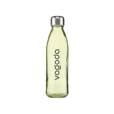 TOPFLASK GLASS 650 ML DRINK BOTTLE in Lime