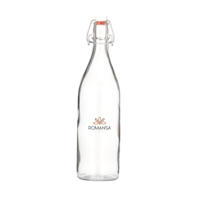 VIDRIO BOTTLE 1 L WATER BOTTLE