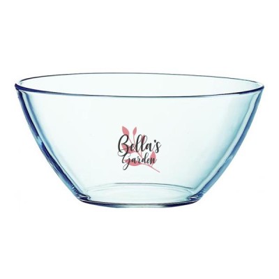 COSMOS GLASS SERVING BOWL (230MM)