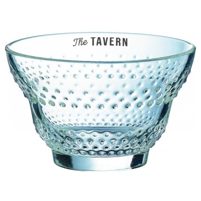 MAEVA DOTS GLASS DESSERT BOWL (200ML & 7OZ)